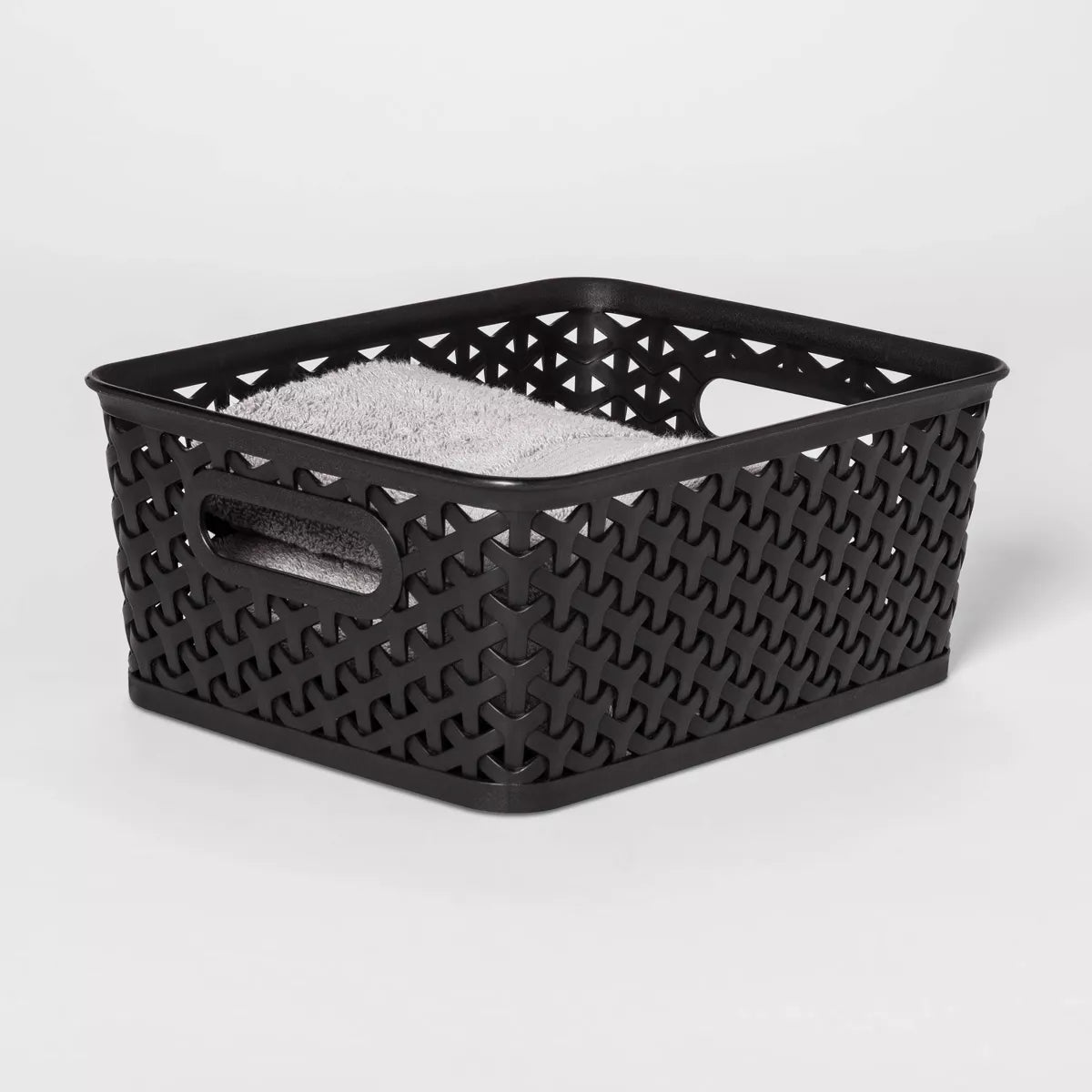 Y-Weave Small Decorative Storage Basket - Brightroom