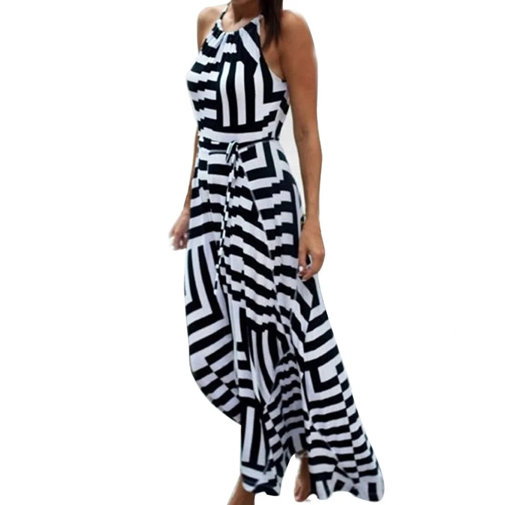 Fashion Women Summer Dress Boho Maxi Long Evening Party Dress Sundress