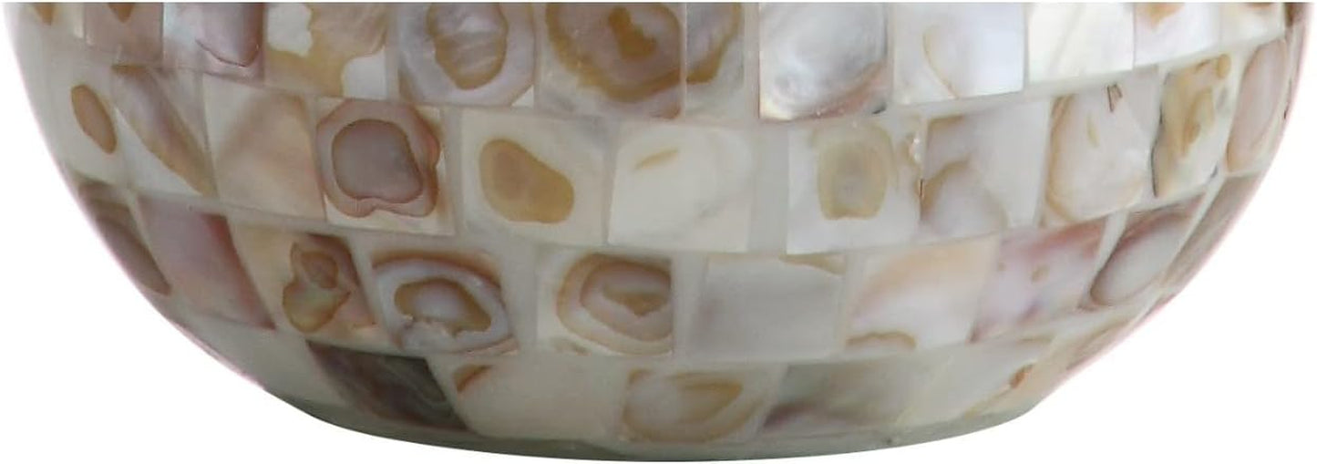 JYL1024A Mona 20.5" Mini LED Table Lamp, Cottage, Coastal, Transitional, Modern, Elegant, Office, Living Room, Family Room, Dining Room, Bedroom, Hallway, Foyer, Seashell