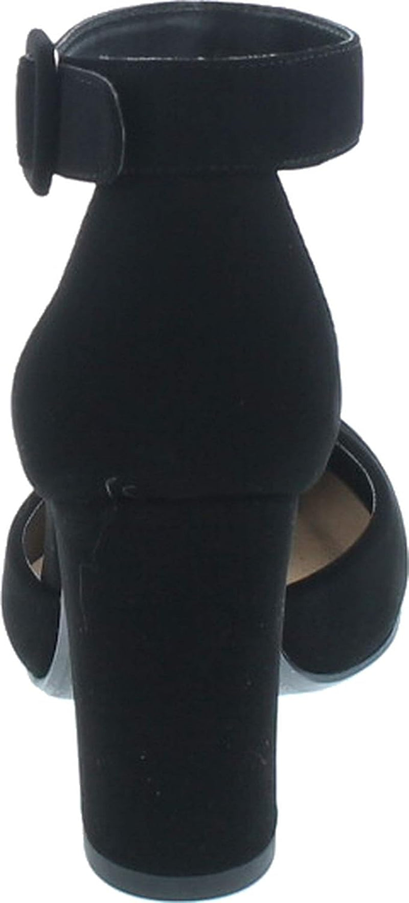City Classified Comfort Women'S Closed Toe Ankle Strap Block Heel