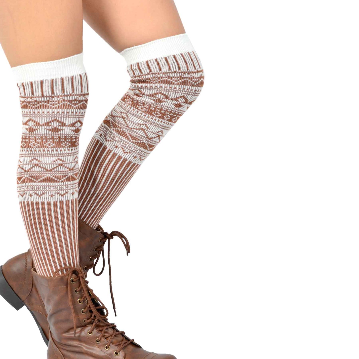 Teehee Women'S Extra Long Fashion Thigh High Socks over the Knee High Boot Socks