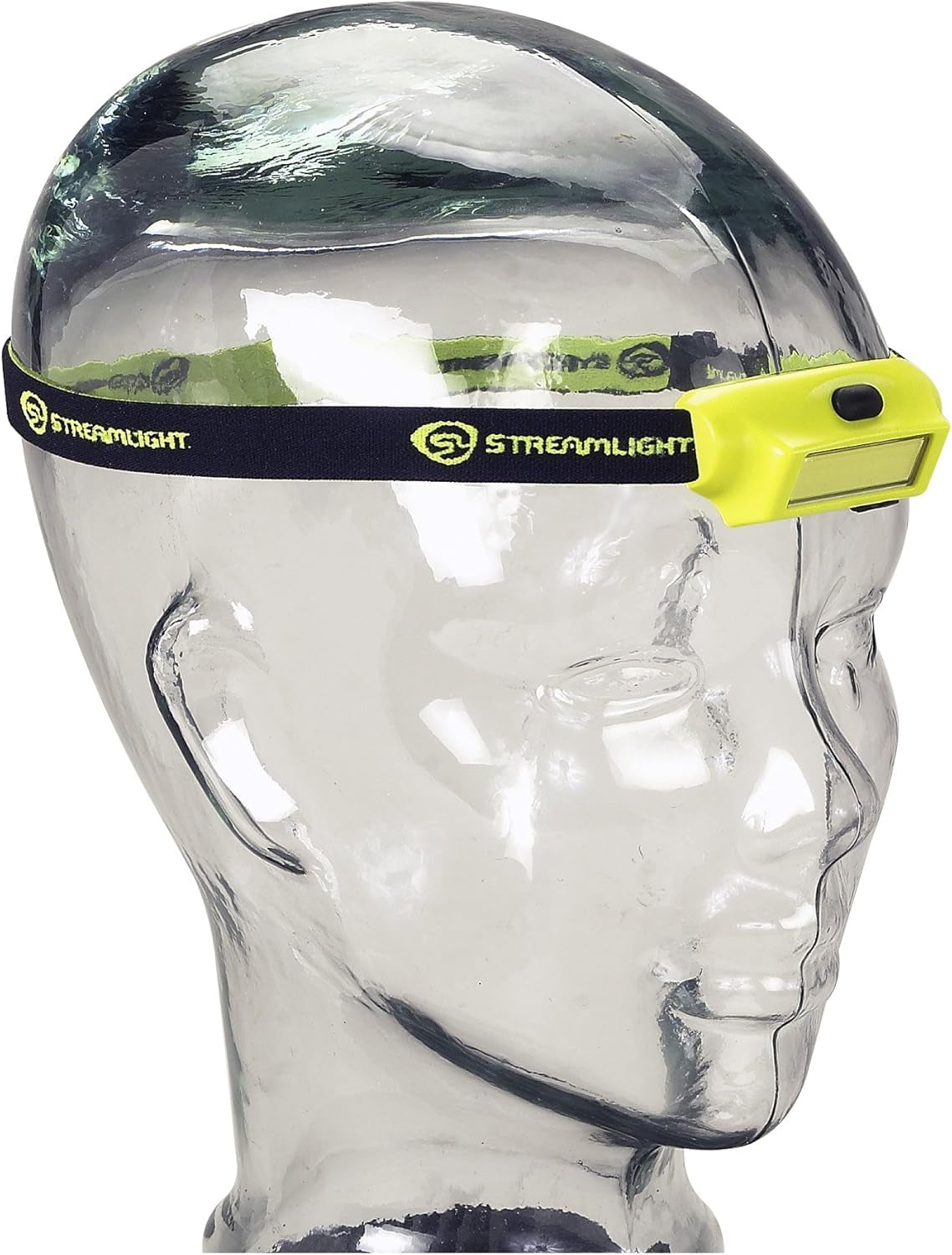 61702 Bandit 180-Lumen USB Rechargeable LED Headlamp with Elastic Head Strap, Clip, and USB Cable, Black