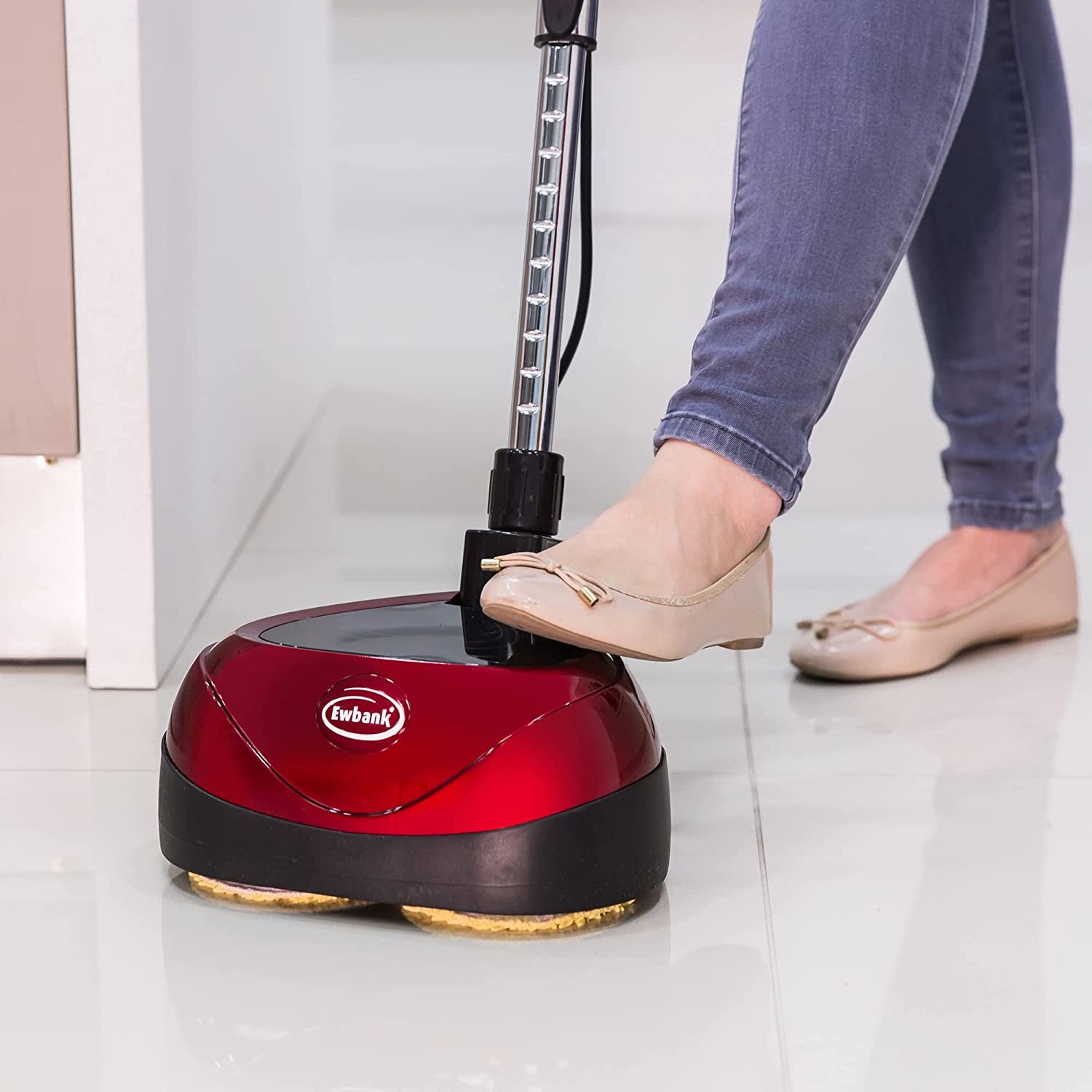 Commercial Hard Floor Cleaner Tile Cement Wood Scrubber Machine Polisher Home