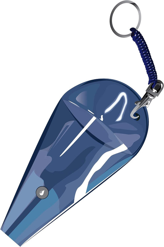 Funnel for Watering Traveling Pets (Blue)