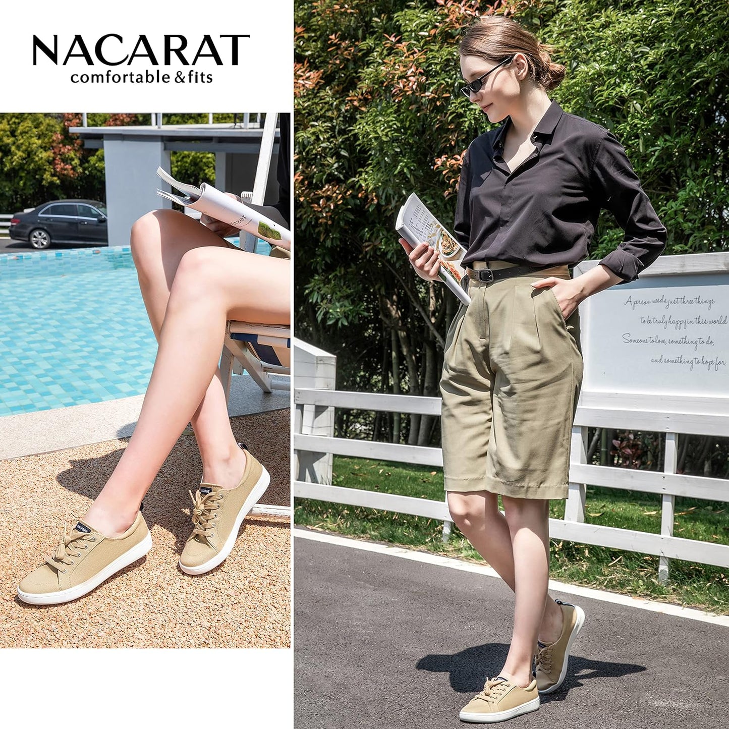 Women'S Casual Sneakers for Women Canvas Lace-Up Sneakers Low-Top