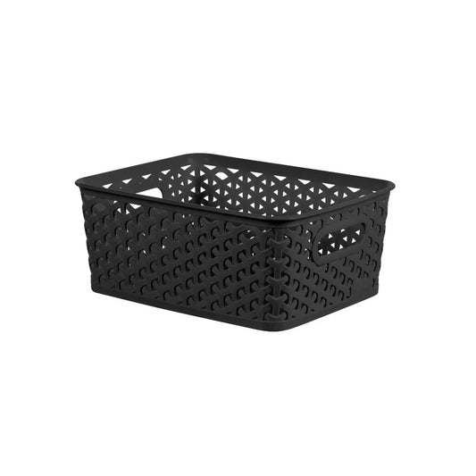 Y-Weave Small Decorative Storage Basket - Brightroom