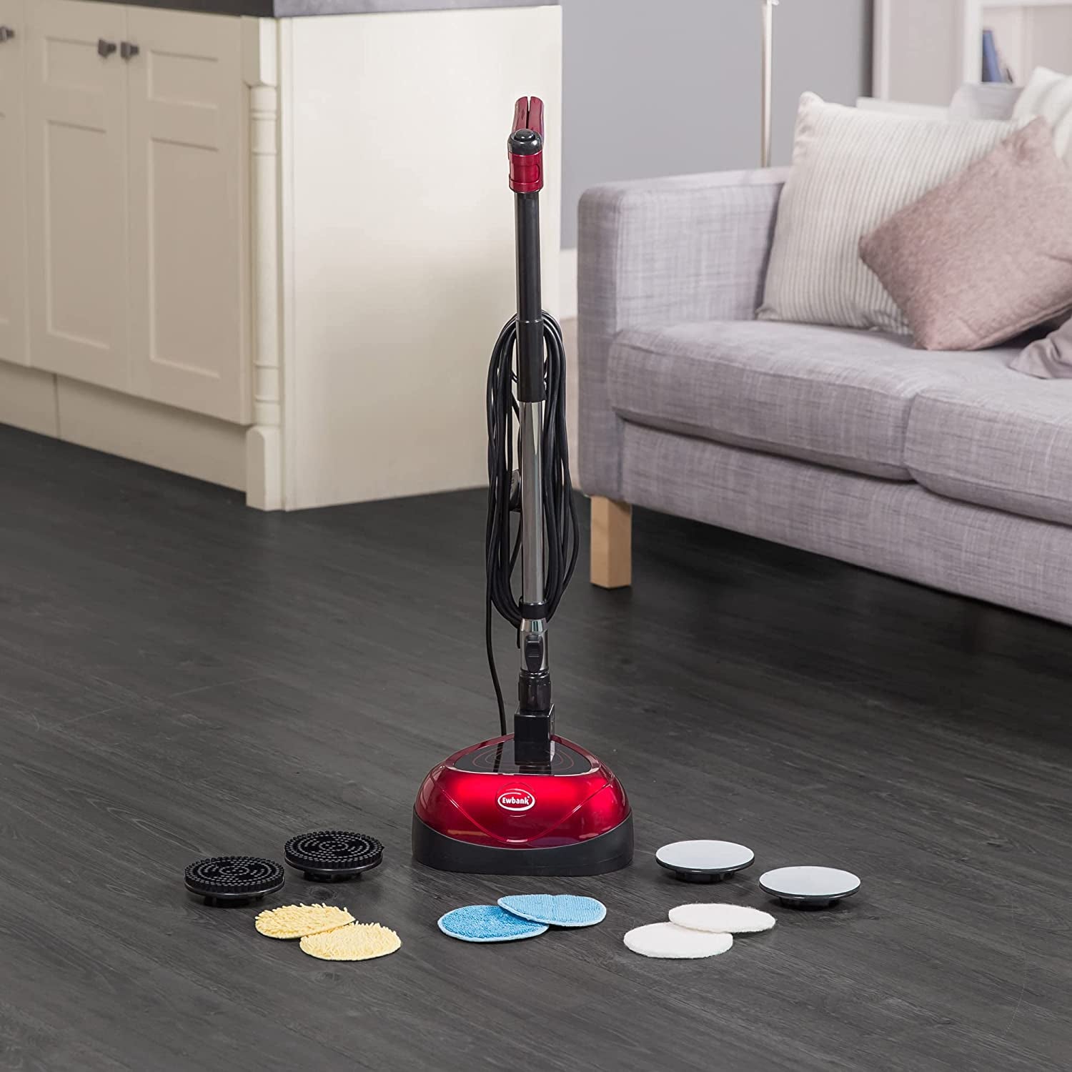 Commercial Hard Floor Cleaner Tile Cement Wood Scrubber Machine Polisher Home