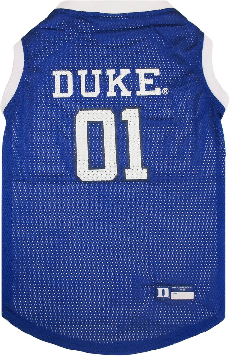 NCAA Basketball Pet Jersey Duke Blue Devils Dog Jersey, X-Large