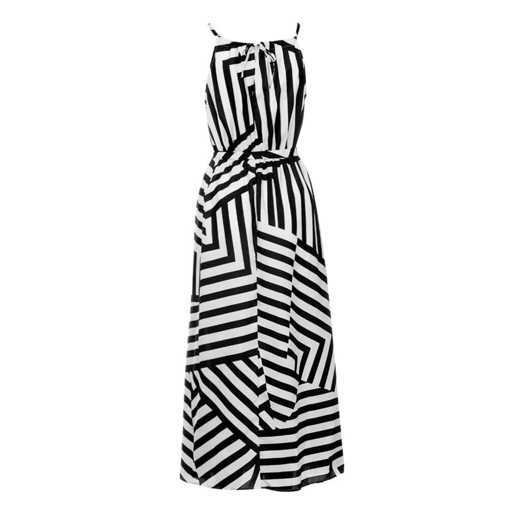 Fashion Women Summer Dress Boho Maxi Long Evening Party Dress Sundress